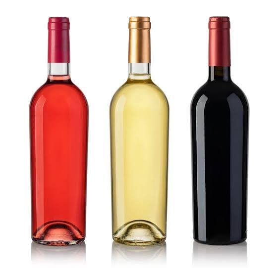 Vin rouge, blanc ou rosé